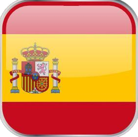 Spanish square flag image