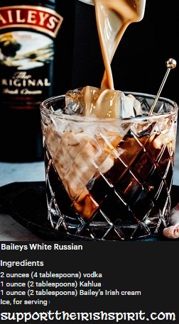 Baileys white Russian recipe