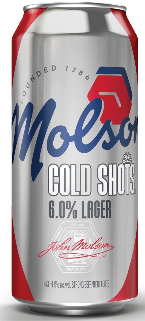 Molson tallcan 6% cold shot drinks