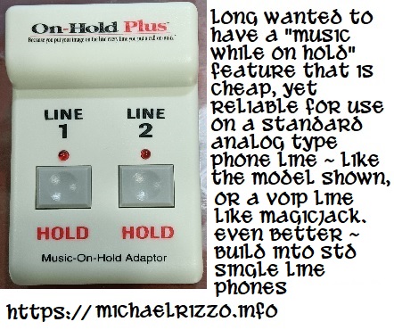 music while on hold