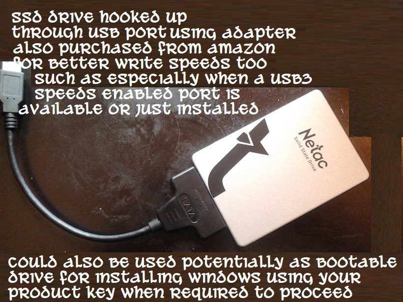 ssd substitute for USB stick